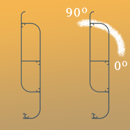 Pergola LOLITE 4,00x4,613 ML Cilindro de controlo remoto - Intersun - Toldos e Pérgolas