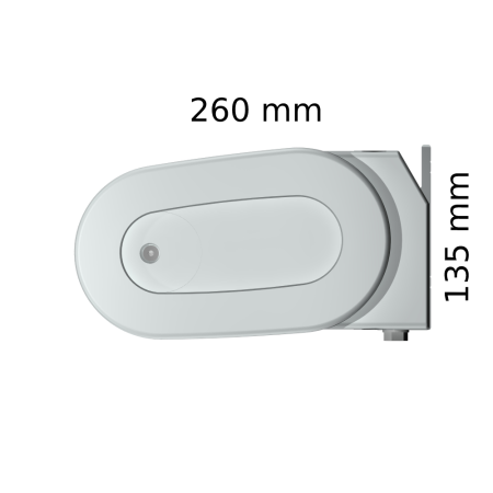 Toldo cofre HEVOA Branco feito a medida Motorizado Socorro Telecomando - Tela Unida Cinza S126 INTERSUN - 5