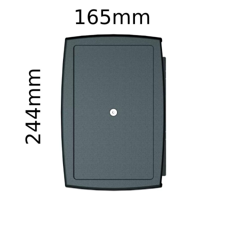 Toldo cofre LEBRON Cinza Antracite feito a medida Motorizado Socorro LED Telecomando - Tela Unido Cinza S126 SUNSTYL - 8