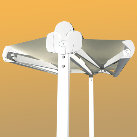 Toldo duplo pente ENARGITE feito a medida INTERSUN - 8