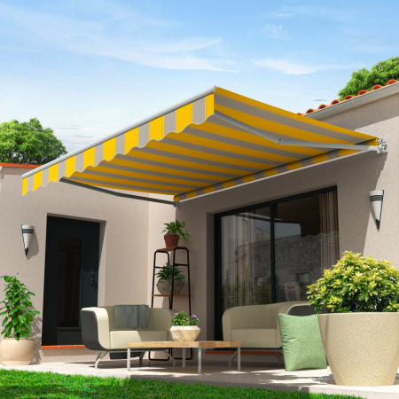 Toldo loggia SAPHIR Cinza Alu feito a medida + Lambrequim SUNSTYL - 2