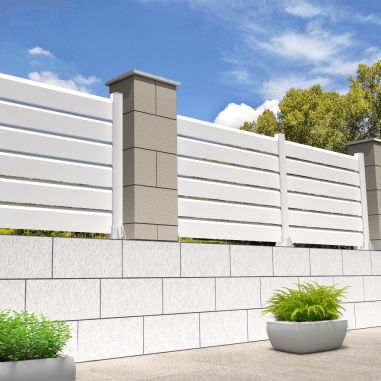 Vedação de privacidade de 7 lâminas feito a medida INTERSUN - 1