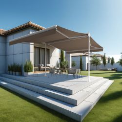 Toldo duplo pente ENARGITE 4,00x2x3,00M INTERSUN - 10 2