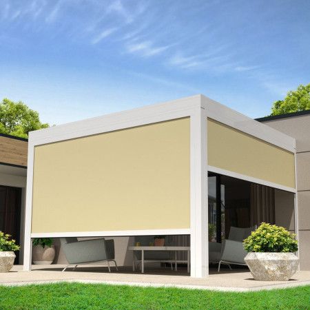 LOLITE 2,50x2,50 M INTERSUN pergola caixa de calhas deslizantes - 3