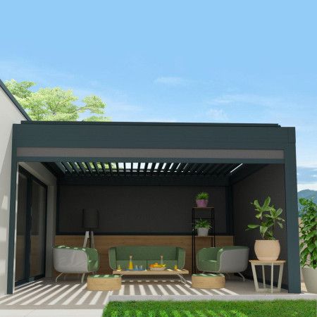 Screen para pérgola SPINELLE 2,50x2,50M INTERSUN - 4