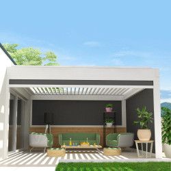 Screen para pérgola SPINELLE 2,50x2,50M INTERSUN - 1