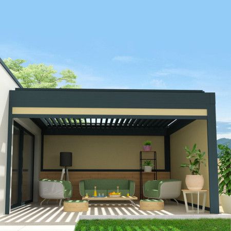 Screen para pérgola SPINELLE 4,50x2,50M INTERSUN - 1